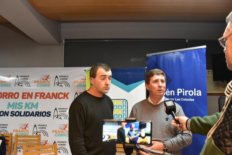 Pirola sumó a actividades socio culturales de Las Colonias