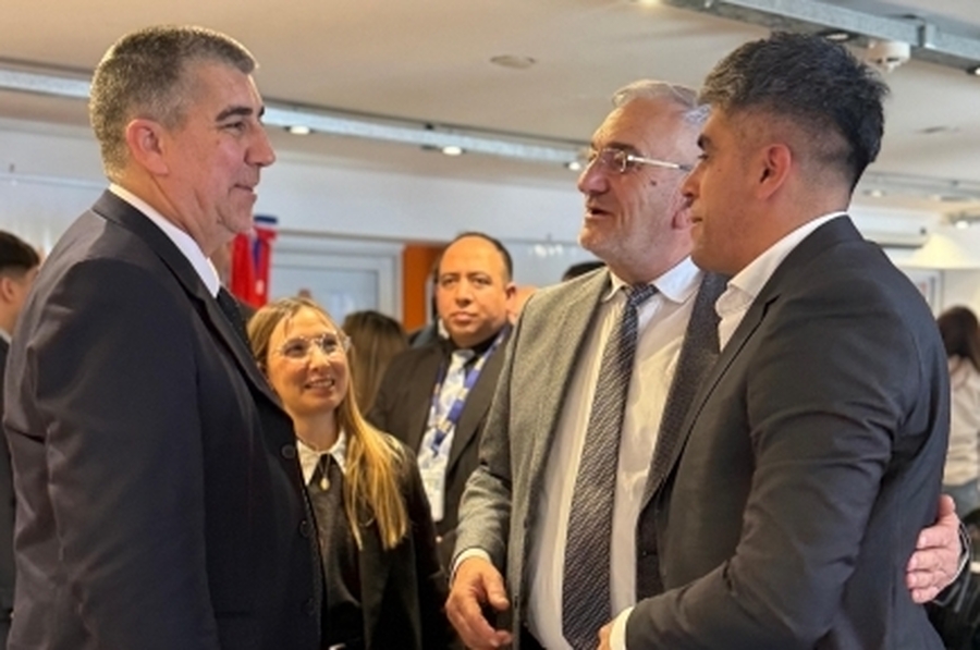 Calvo acompaño la presentación de la fiscalía regional 5 del MPA