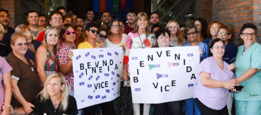 Visitó y recorrió las instalaciones del Hospital de niños la vicegobernadora