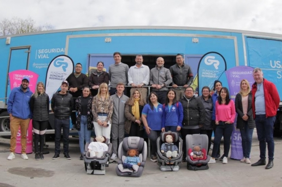 La APSV participó de una capacitación federal sobre Seguridad del Niño Pasajero