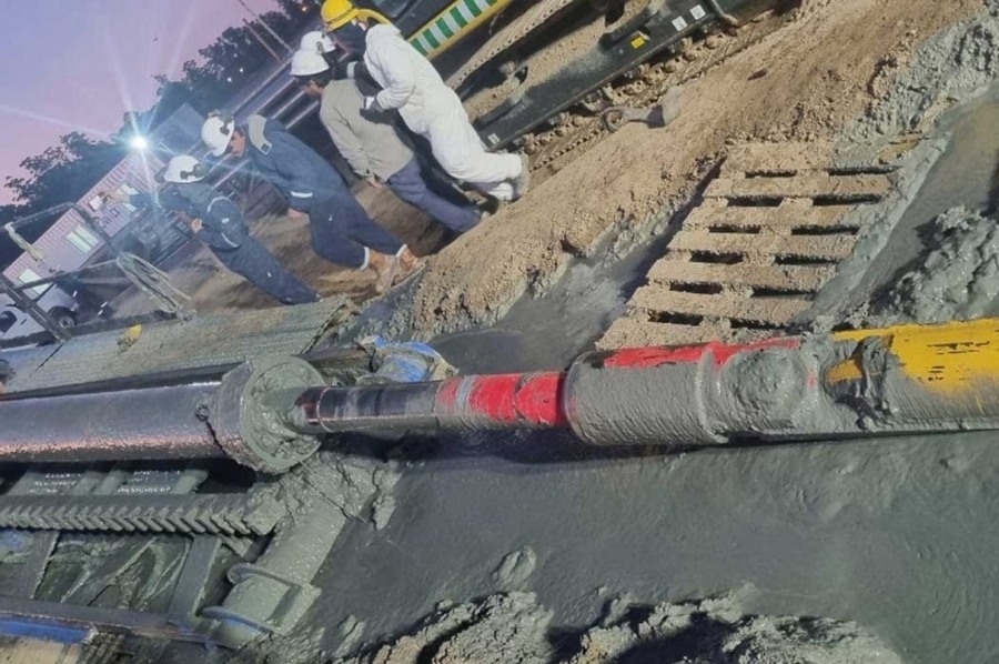 Gasoducto Gran Santa Fe: Finalizó con éxito el cruce de la Laguna Setúbal