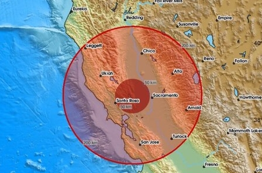 Fuerte terremoto sacudió a California: tras primeros datos, se levantó el alerta de tsunami