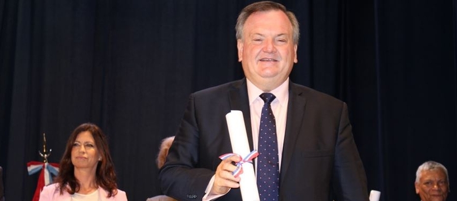 Michlig fue proclamado Senador por el Dpto. San Cristóbal período 2019-2023
