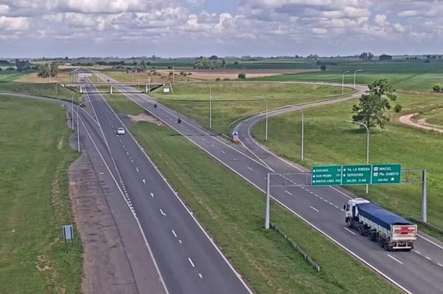 Licitaron los servicios de traslado de personal y de emergencias médicas para los usuarios de la autopista Santa Fe - Rosario