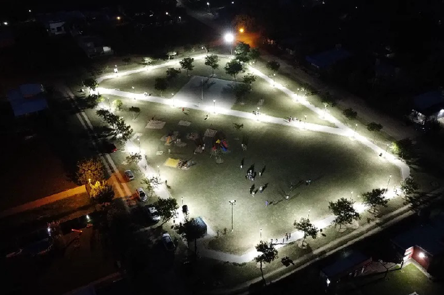 Nueva iluminación LED en espacios públicos