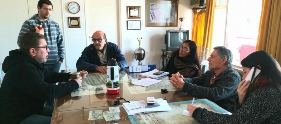 Borla recorrió entidades educativas, deportivas, culturales y del ámbito productivo