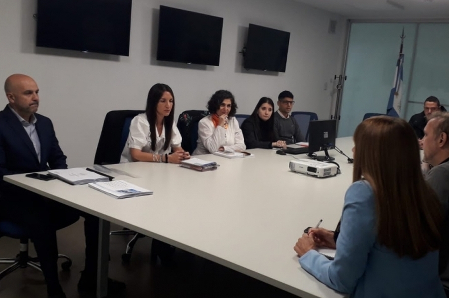 Brilloni se reunió con la Comisión de Seguridad del Concejo Municipal de Rosario