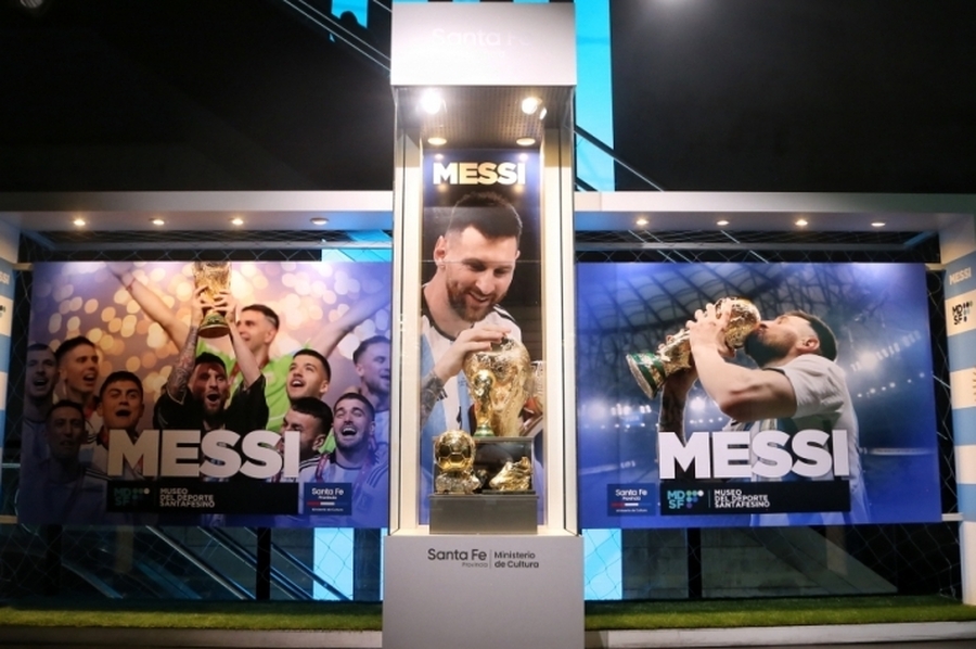 Experiencia Messi en el Museo del Deporte: comienza la primera etapa de reconocimiento al astro mundial