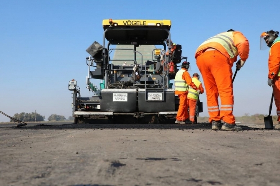 Provincia continúa reparando la Autopista Rosario - Santa Fe