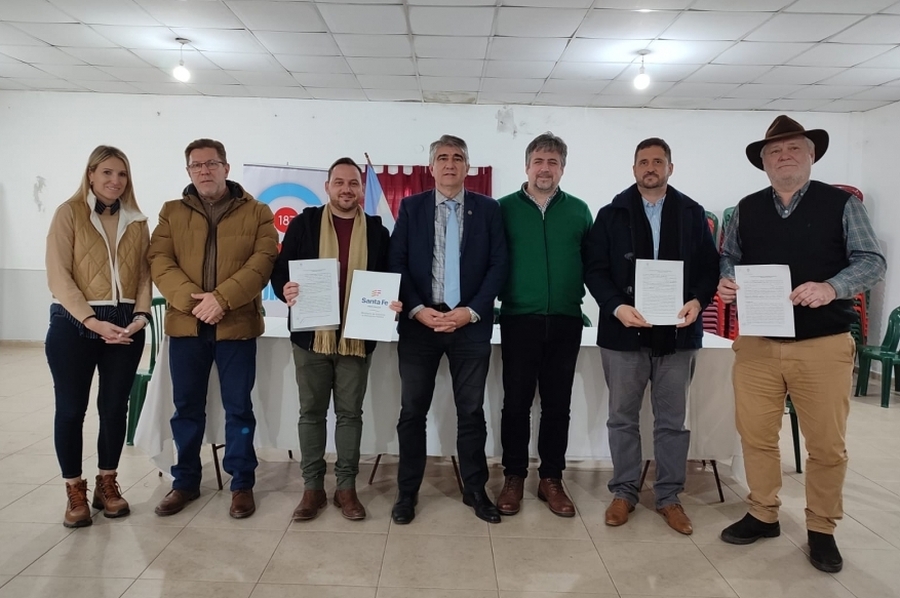 Borla anuncia más obras y equipamiento para Municipio, Comunas, Instituciones y ONG's de San Justo