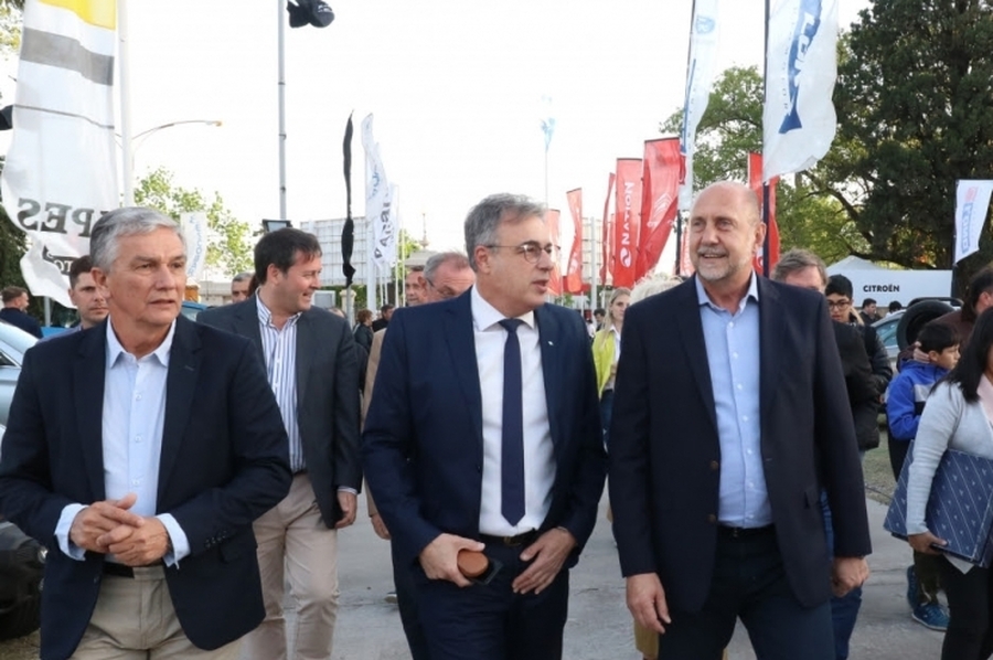 Perotti encabezó el acto de inauguración de la 115 Expo Rural de Rafaela y la Región 2022