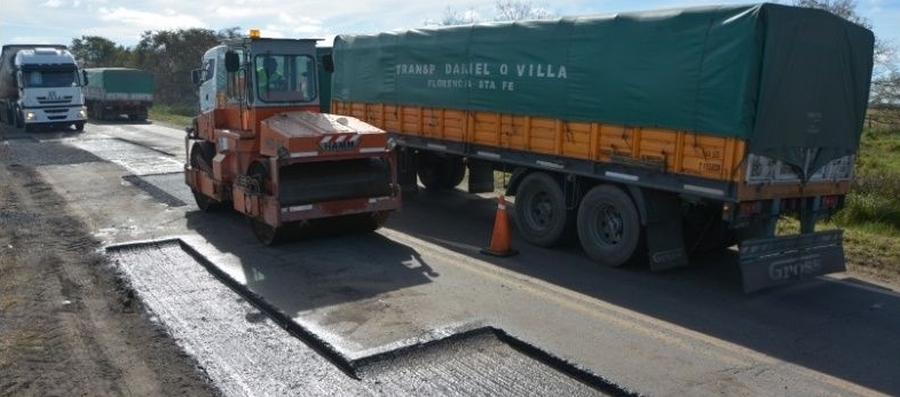 Avanza la reconstrucción de la Ruta 11