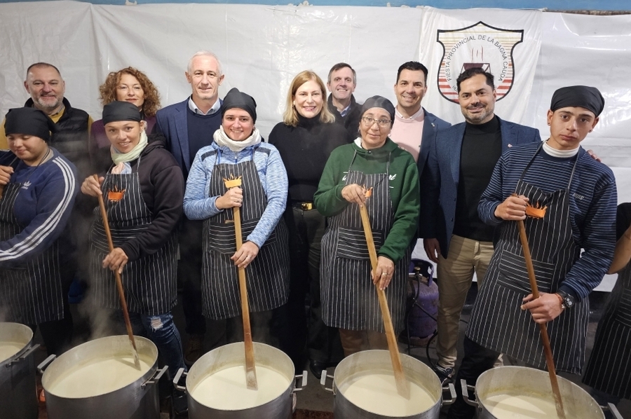 La Vicegobernadora Gisela Scaglia celebra la tradición de la Bagna Cauda