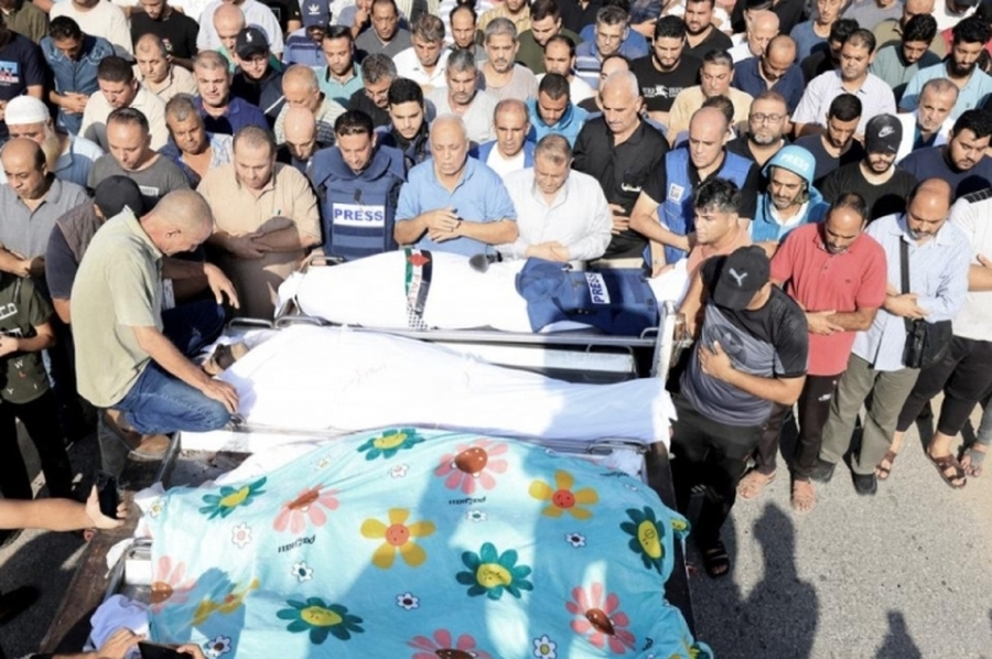 Gaza, el lugar más letal para los periodistas en 2023: la gran mayoría de las víctimas fueron palestinas