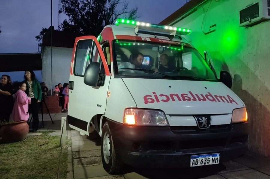 Pasaron casi dos años para que Vera y Pintado recupere una ambulancia