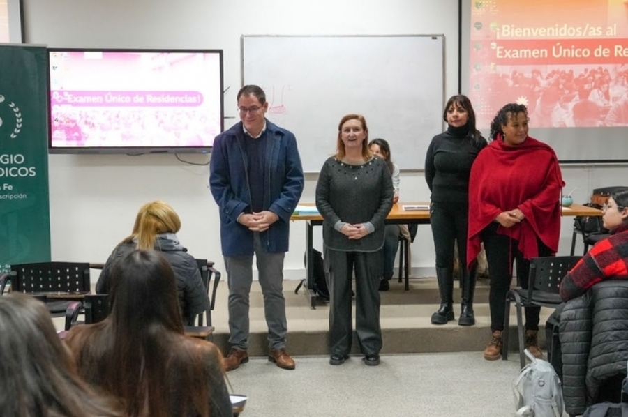 Salud: el examen de residentes se realizó en Santa Fe con un 10% más de inscriptos que el año pasado