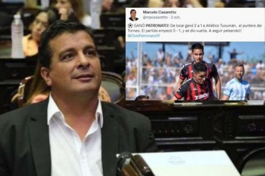 Insólito: un diputado entrerriano, hincha de Patronato, presentó un proyecto de ley que propone eliminar los descensos