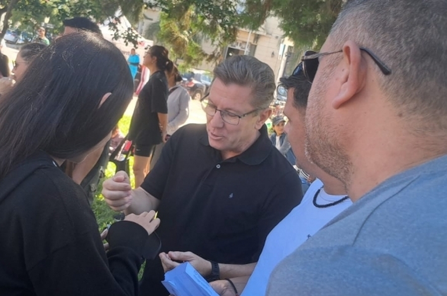 Borla destacó la presencia en San Justo del dispositvo Santa Fe acá