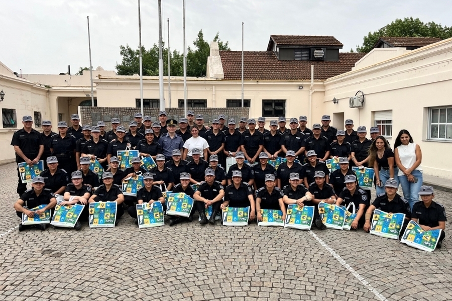 La Agencia Provincial de Seguridad Vial brindó una capacitación a cadetes del Isep