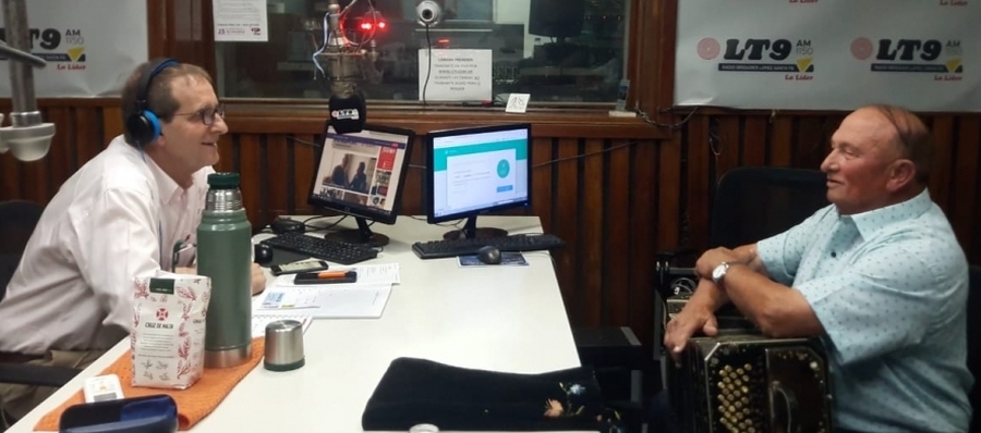 Rogelio Fisolo en la tarde de Aires