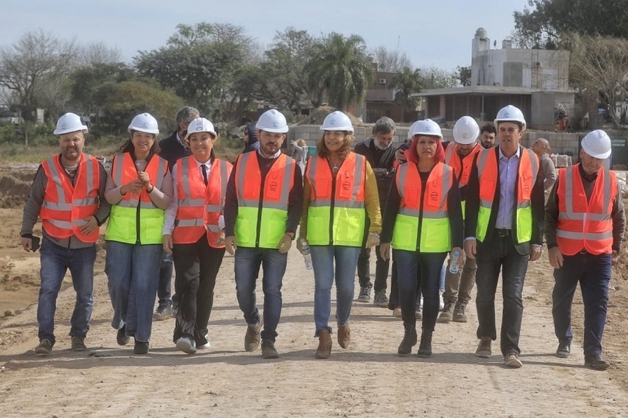 Comenzó la perforación para realizar el cruce por la laguna Setúbal del Gasoducto Gran Santa Fe