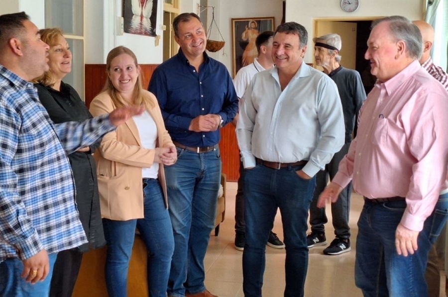 El Senador Michlig y la Ministra Tejeda iniciaron en San Cristóbal una intensa agenda de actividades