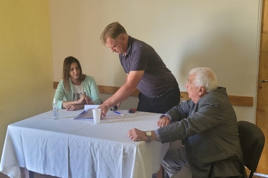 Sosa confirmó que Toba se adhiere al Plan Incluir para la construcción de salones de usos múltiples por un monto superior a 4 millones de pesos