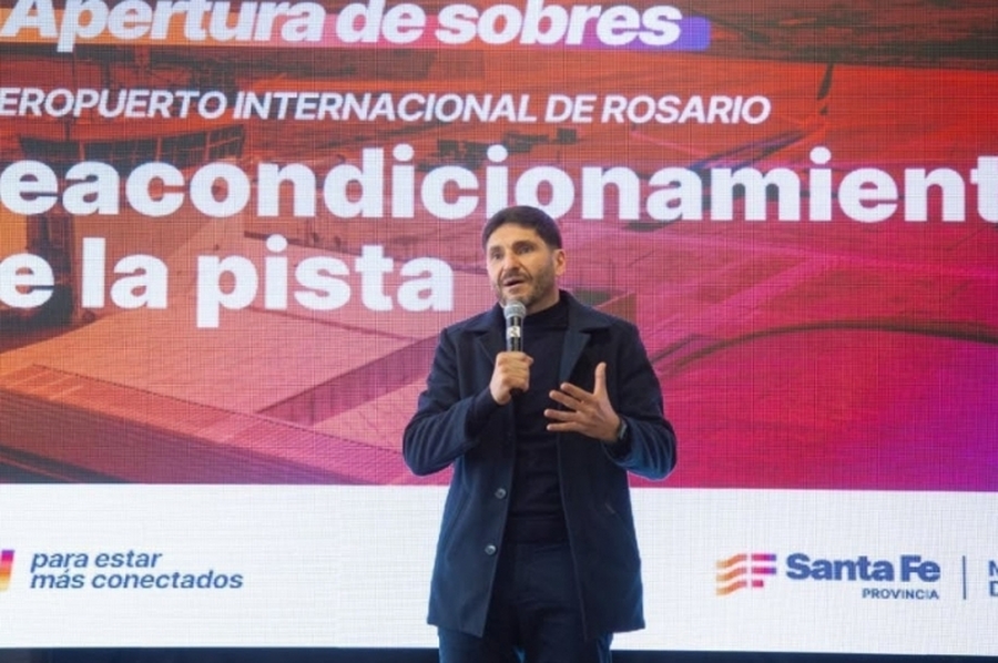 Pullaro: “Nación se borró y la Provincia se hace cargo de la pista del aeropuerto porque Santa Fe se prepara para ser potencia”