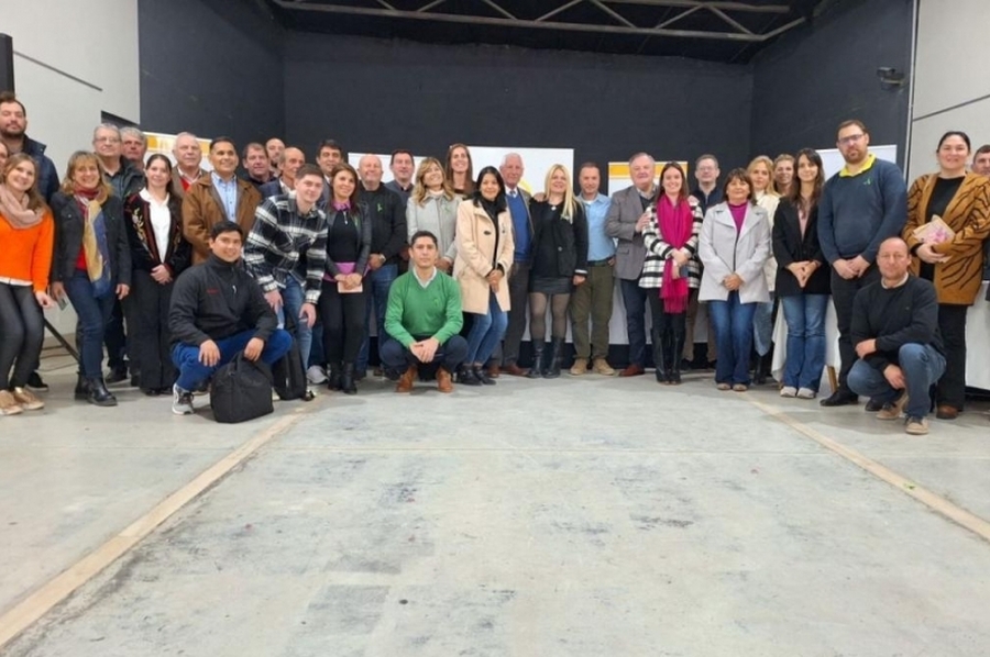 El Senador Michlig y el Ministro Enrico firmaron numerosos convenios con MMyCC y recorrieron futuras Obras Públicas