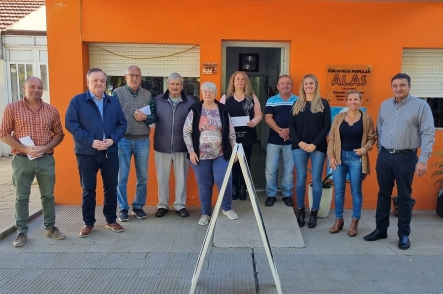 Michlig visitó Villa Trinidad y Colonia Bossi