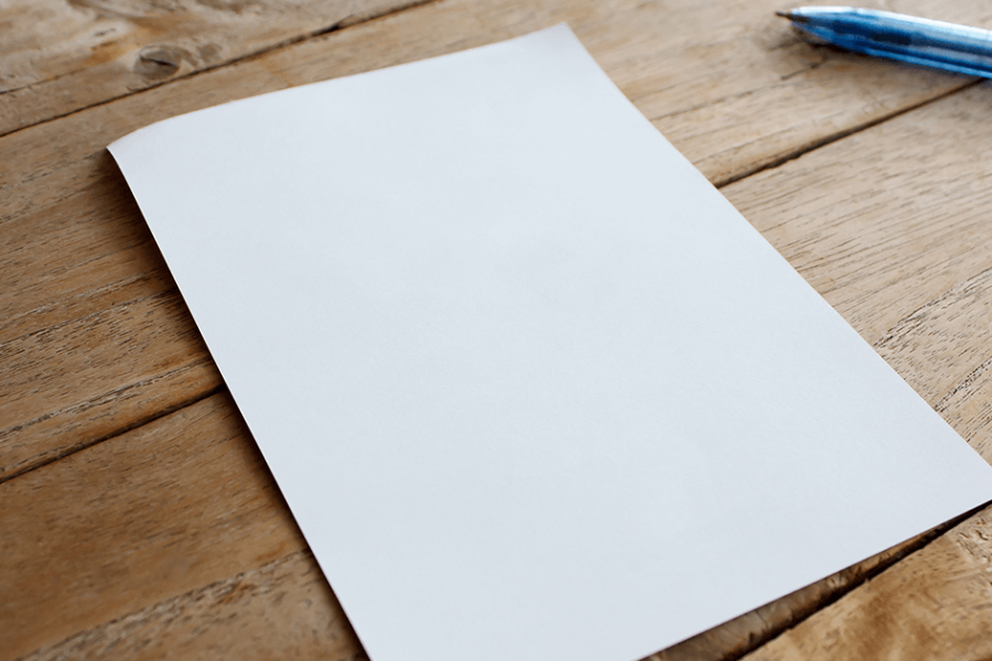 Cada día es una página en blanco