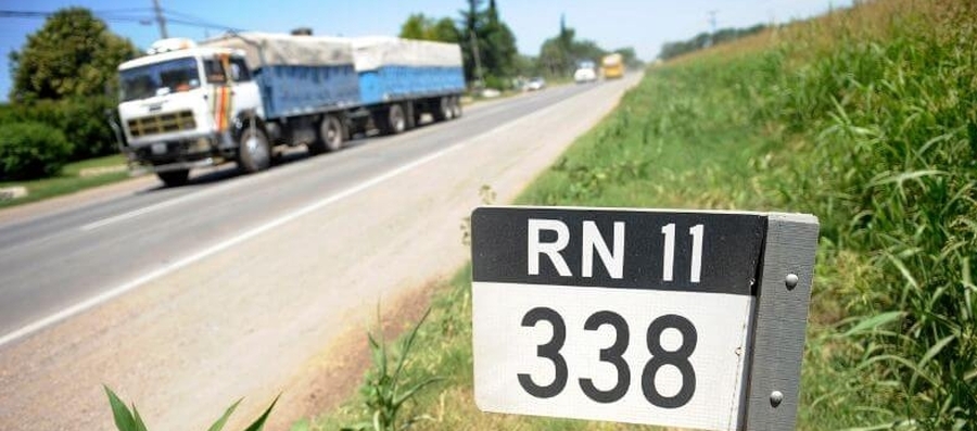 Avanza la reconstrucción de la Ruta 11