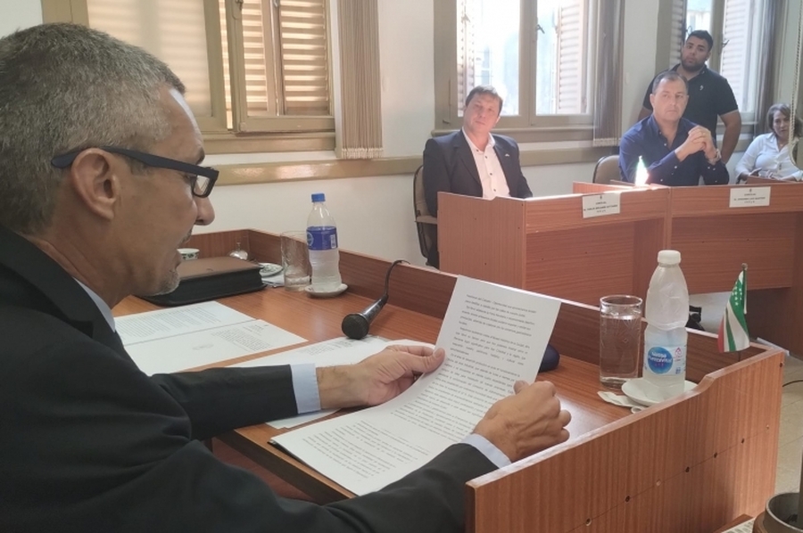 El intendente Rigo dejó inaugurado el período legislativo 2023 en San Cristóbal