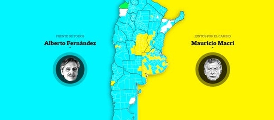Así quedó el mapa electoral de la Argentina