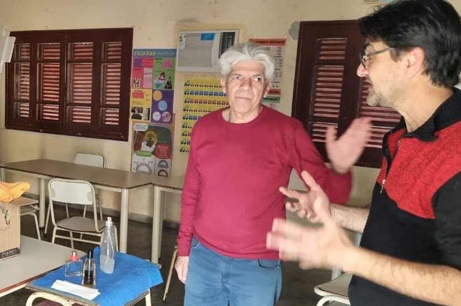 Baucero visitó el norte del departamento San Javier