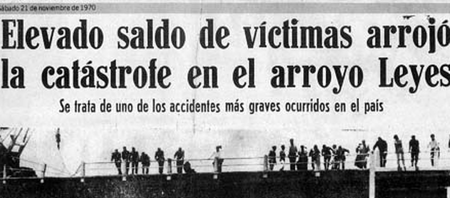 Se cumplen 49 años de la tragedia del Arroyo Leyes