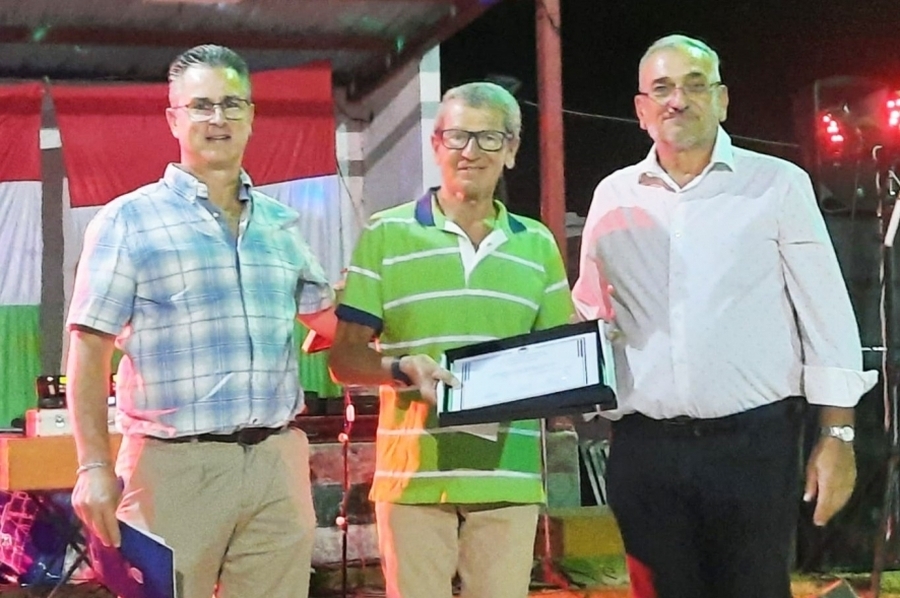 Calvo presente en el 75° aniversario del Sunchales Cicles Club