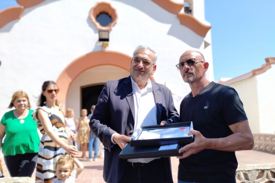 El Senador Calvo participó de las Fiestas Patronales y 130° aniversario de Colonia Bicha