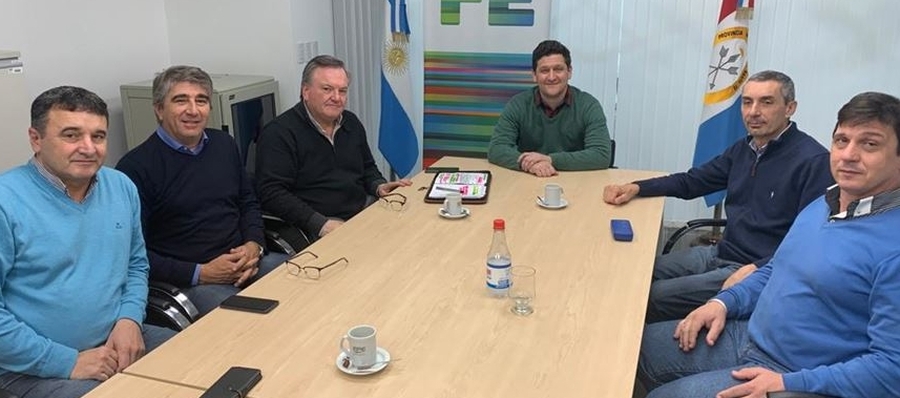 Una Comitiva del departamento San Cristóbal se reunió con el directorio de la EPE