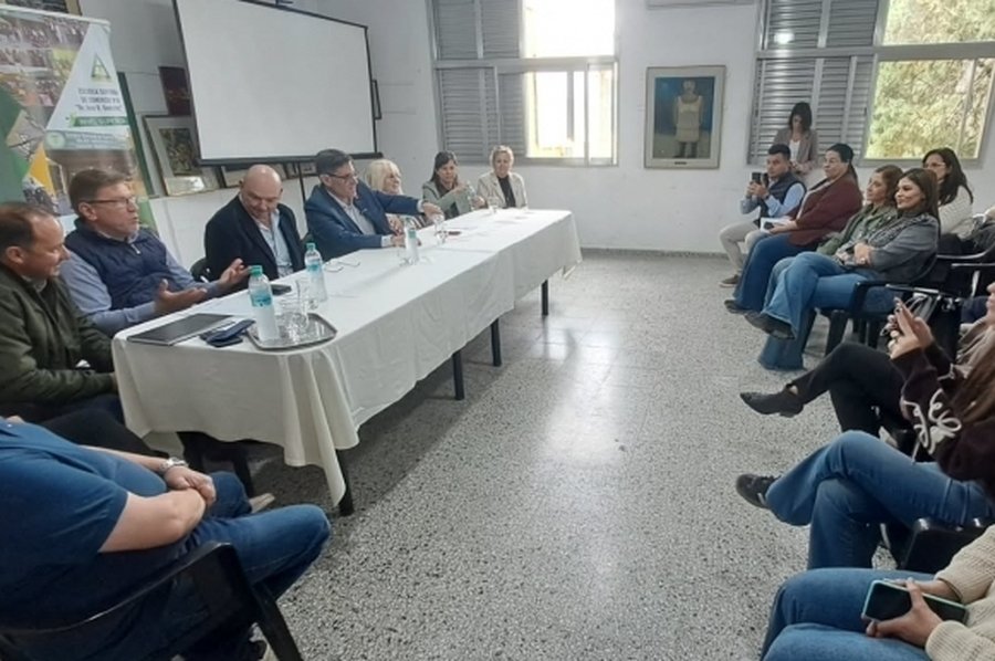 Borla celebró el inicio de una nueva carrera terciaria en San Justo