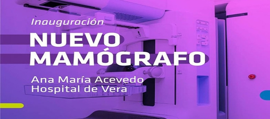 En el Hospital de Vera inauguran el mamógrafo