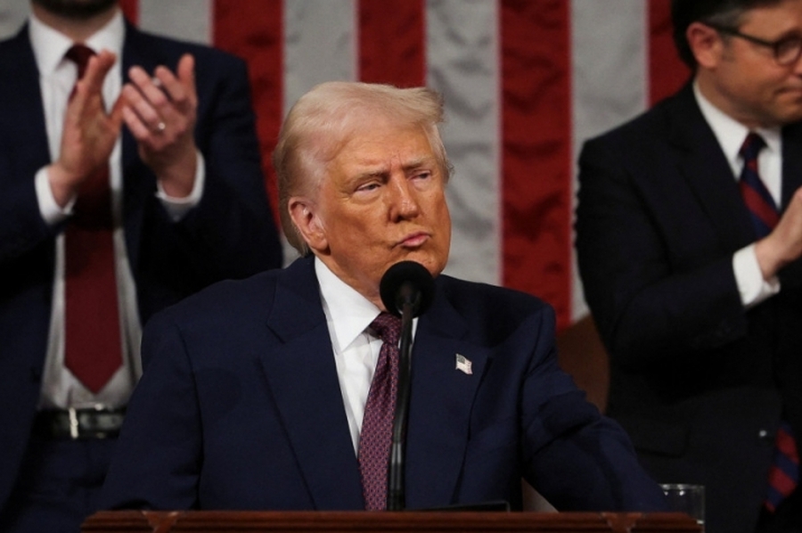 Trump en el Congreso: celebró sus políticas migratorias y arancelarias en el discurso más largo de la historia