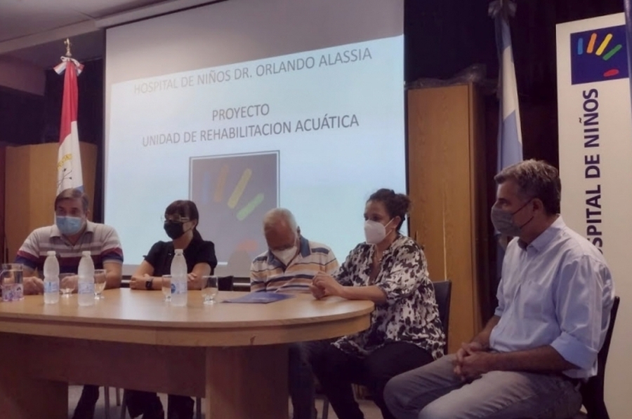 Plan Incluir: La provincia firmó un convenio por más de 30 millones de pesos con el Hospital de Niños de Santa Fe