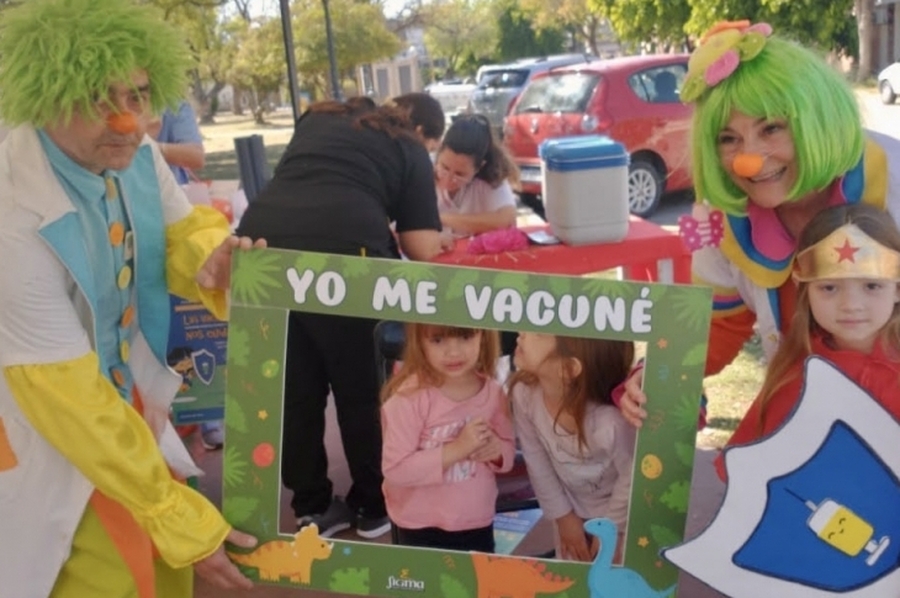 La provincia lanzó el operativo de vacunación para la rubéola, sarampión, poliomielitis y paperas
