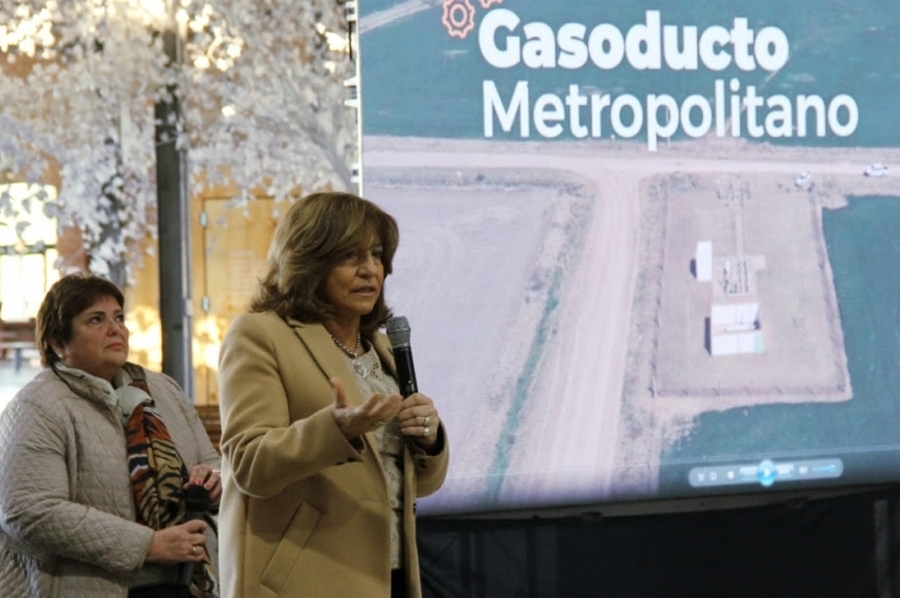 Se presentó el informe técnico para la obra del Gasoducto Metropolitano