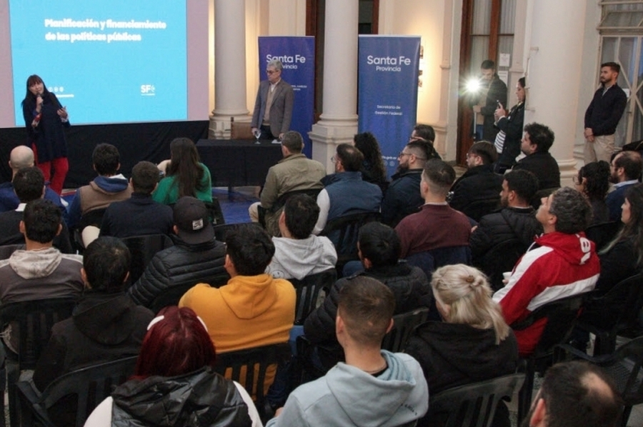 Arena y Agosto participaron de la última clase del Programa Provincial de Formación destinada a juventudes santafesinas