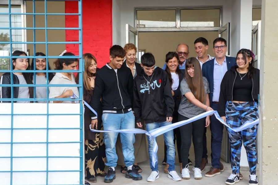 Programa 1000 Aulas: Provincia mejora la infraestructura en tres escuelas de Santa Fe