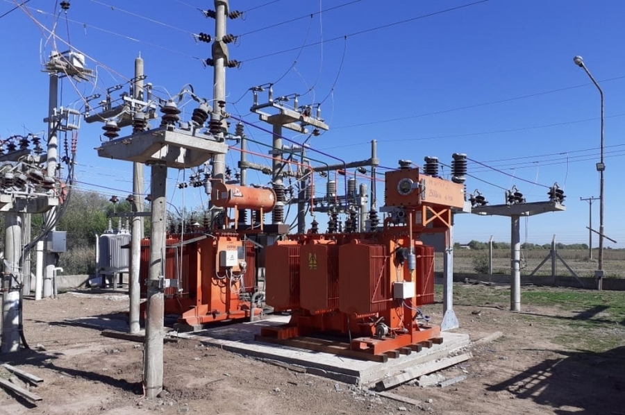 La EPE duplicó la potencia instalada en la subestación de Ramona