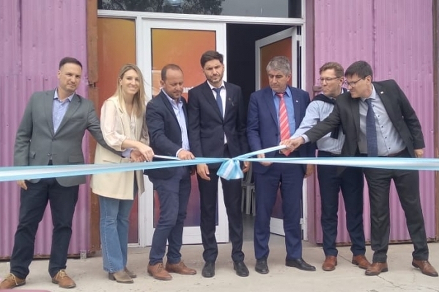 Borla presente en la inauguración de la Provincia de un Centro Territorial de Denuncias en San Justo