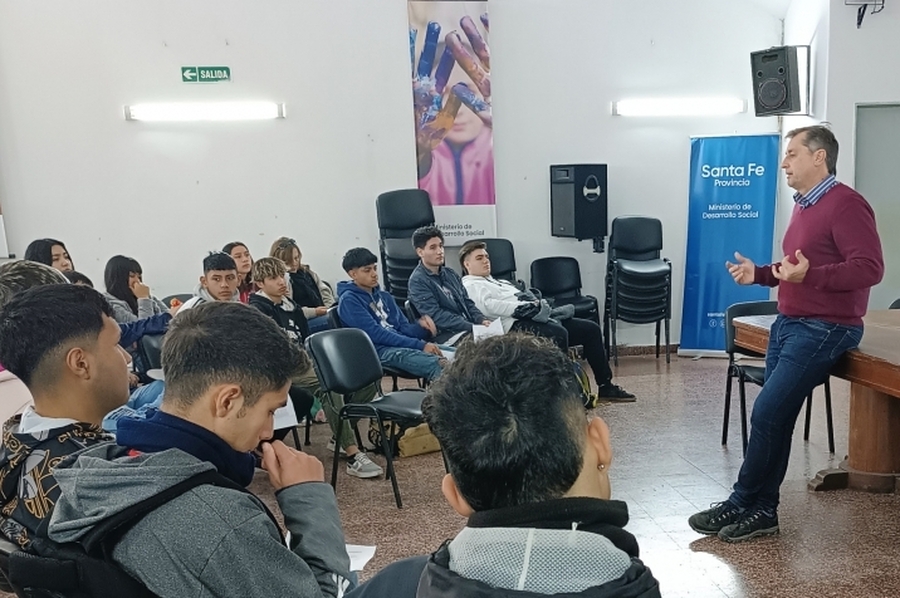 La provincia realizó una jornada de intercambio con jóvenes de Scholas Ciudadanía